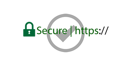 A graphic highlighting the importance of web security and SSL certificates.